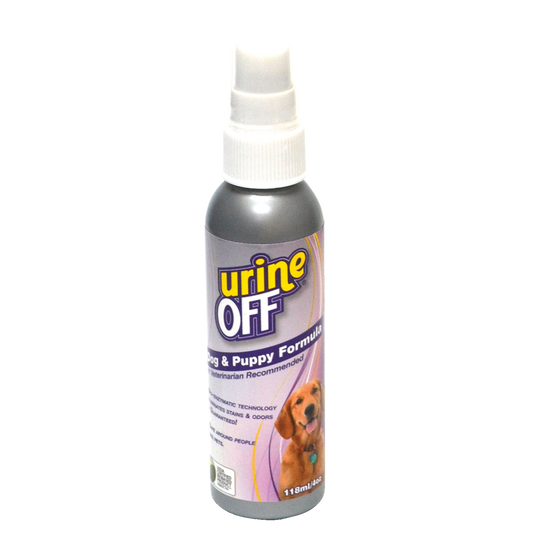 Urine Off Dog & Puppy Formula 118 ml travel spray